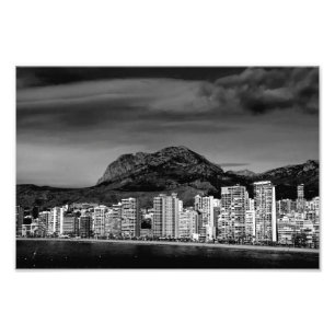 Foto Benidorm Levante Beach Espanha Costa Blanca