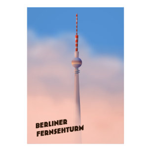 Foto Berliner Fernsehturm ,Torre de Berlim