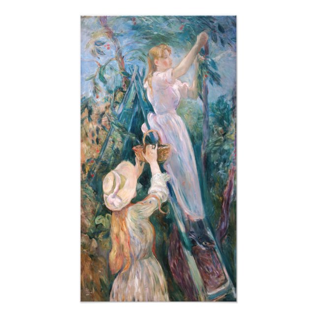 Foto Berthe Morisot - A Colhedora de Cerejas (Frente)