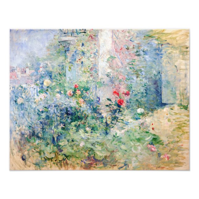 Foto Berthe Morisot - O Jardim de Bougal (Frente)