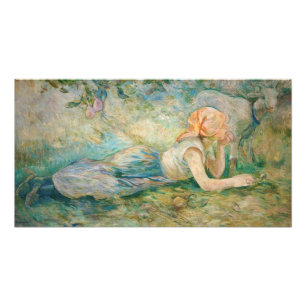 Foto Berthe Morisot - Pastora Reclinada