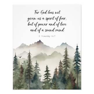 Foto Bible Verse Wall Art Poster 2 Timothy