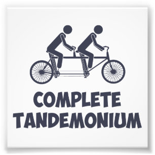 Foto Bicicleta em tandem Tandemonium completo