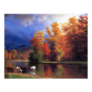 Foto Bierstadt - No Saco, pintura de arte