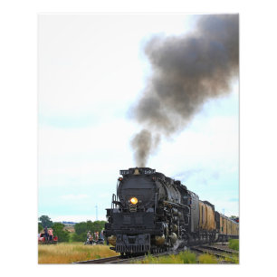 Foto Big Boy 4014 Smoke and Steam no Kansas