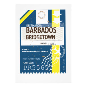 Foto Bilhete de viagem Bridgetown Barbados