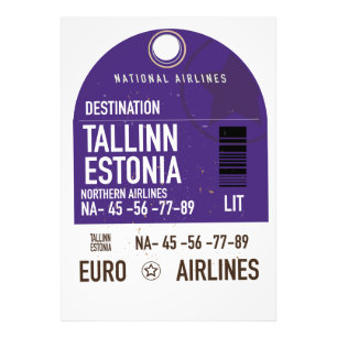 Foto Bilhete de viagem Tallinn