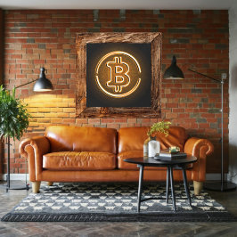 Foto BITCOIN lidera como a arte criptográfica do escrit