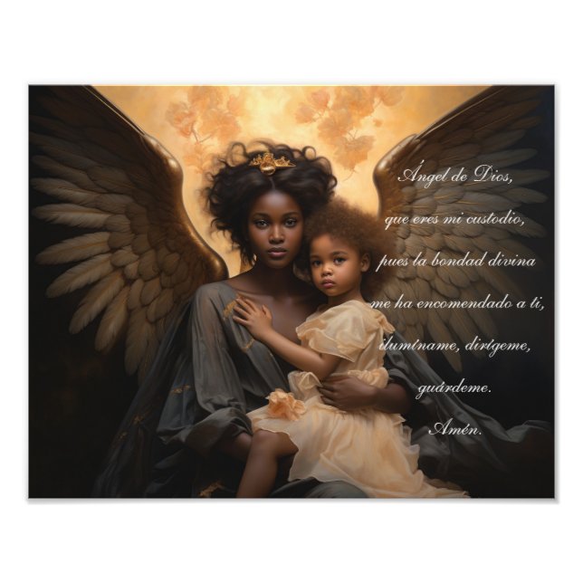 Foto Black Angel Angele Dei Em Espanhol (Frente)