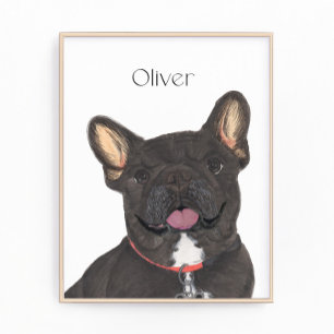 Foto Black Brindle Frenchie French Buldogue Personaliza