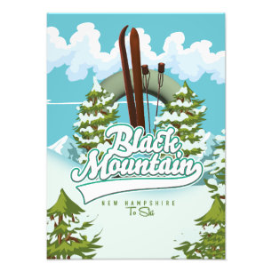 Foto Black Mountain New Hampshire Ski poster