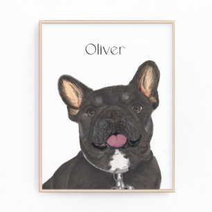 Foto Black Personalizado e Tan Frenchie Bulldog Francês