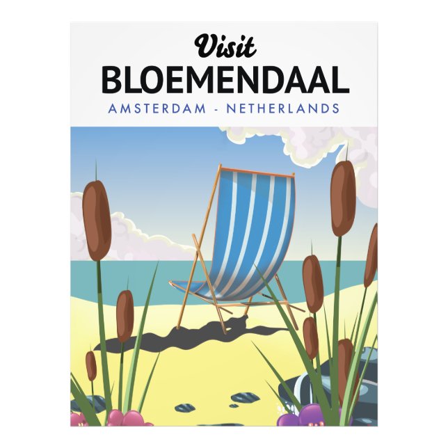 Foto Bloemendaal Amsterdam Poster de viagens (Frente)