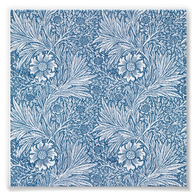 Foto Blue e White William Morris (Frente)