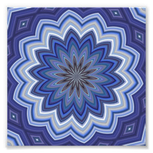 Foto Blue Mandala