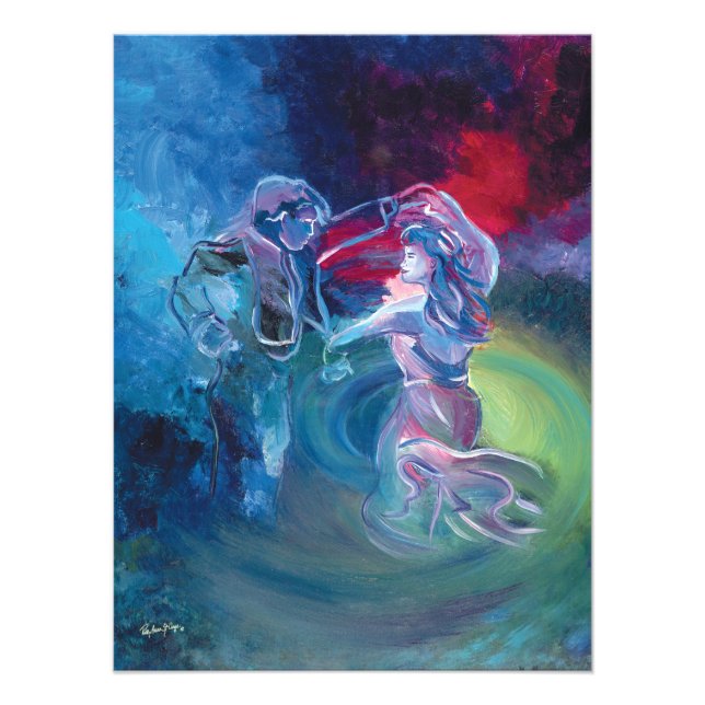 Foto Blues dançando - Impressão de Wall Art (Frente)