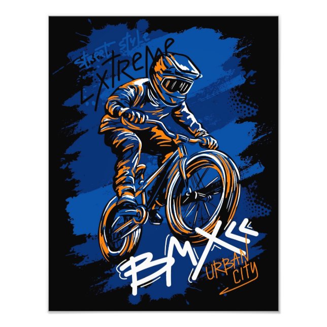 Foto Bmx Bicycle Urban Graffiti streetwear  (Frente)