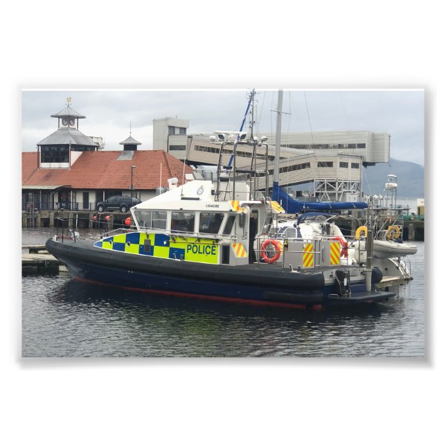 Foto Boat da Polícia do Reino Unido, Rothesay, Ilha de  (Frente)