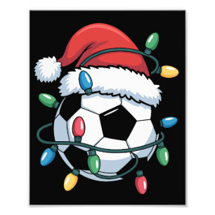 Foto Bola de Futebol do Papai Noel Esportes Natal Jogad