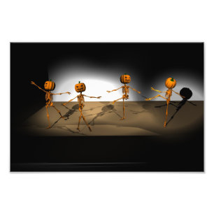 Foto Bombeiros dançantes do Balé de Halloween