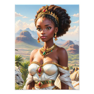 Foto Bonita princesa negra