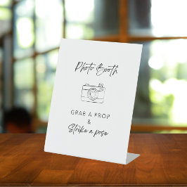 Foto Booth Festa de noivado Tabletop Sinal