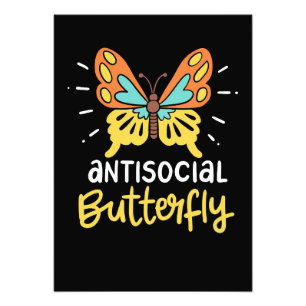Foto Borboleta-borboleta Antissocial