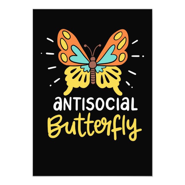 Foto Borboleta-borboleta Antissocial (Frente)