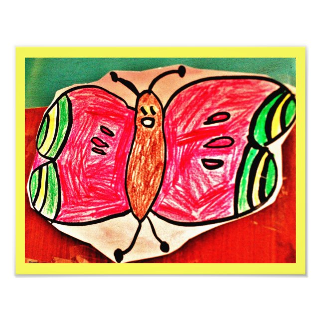 Foto Borboleta Feliz de Nurah (Frente)