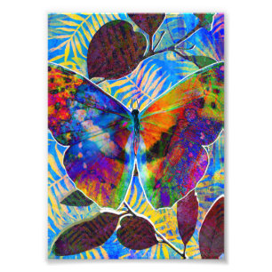 Foto Borboleta Tropical abstrato
