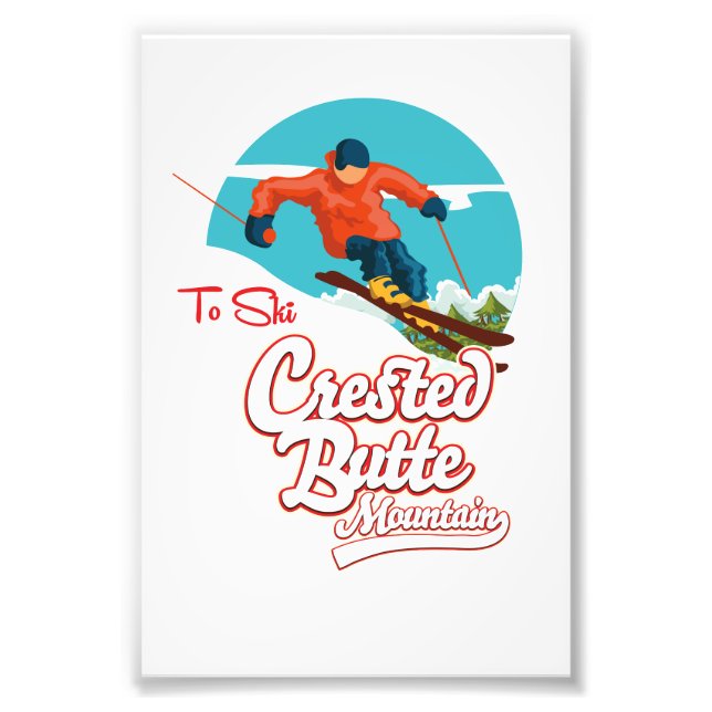 Foto Botão preso para esquiar (Frente)