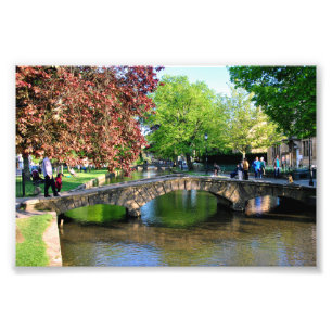Foto Bourton sobre o Water Cotswolds England UK