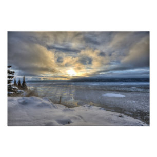 Foto Braço de Turnagain do solstício de inverno