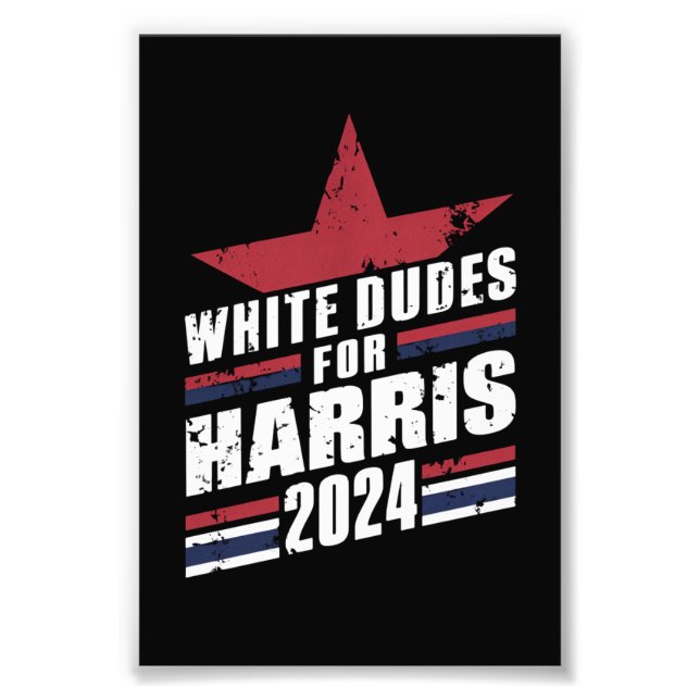 Foto Brancos Para Kamala Harris 2024 (Frente)