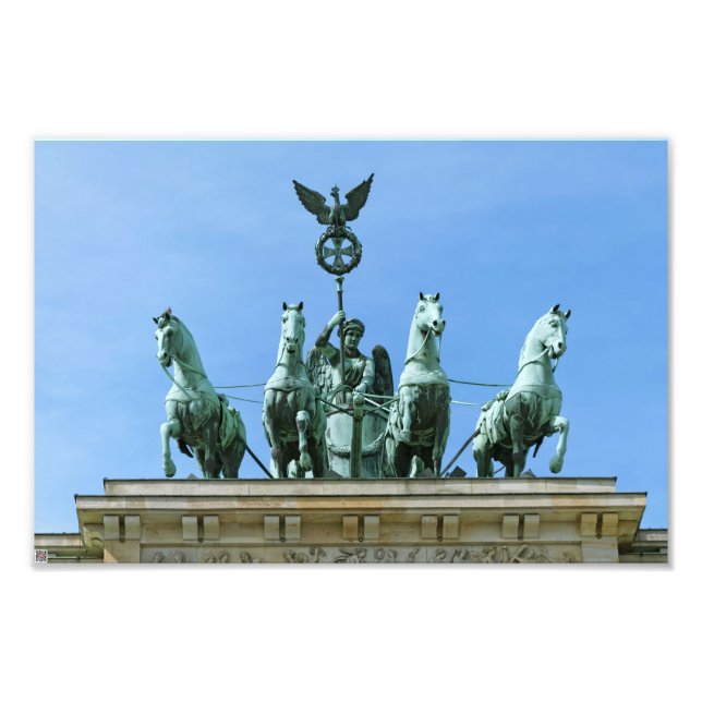Foto Brandeburgo Gate Quadriga Berlin (Frente)