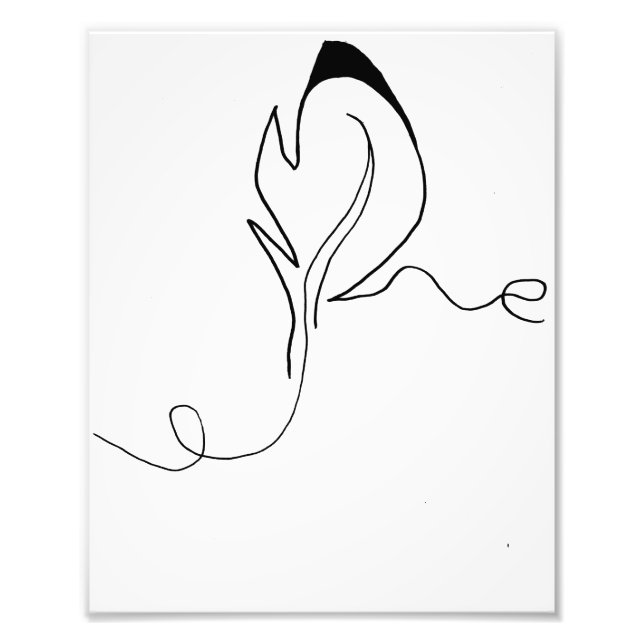 Foto Breezy Feather Impressão (Frente)