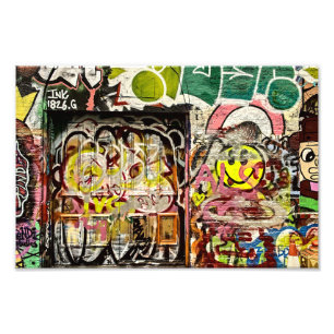 Foto Brick Lane Street Art London (1119) Poster