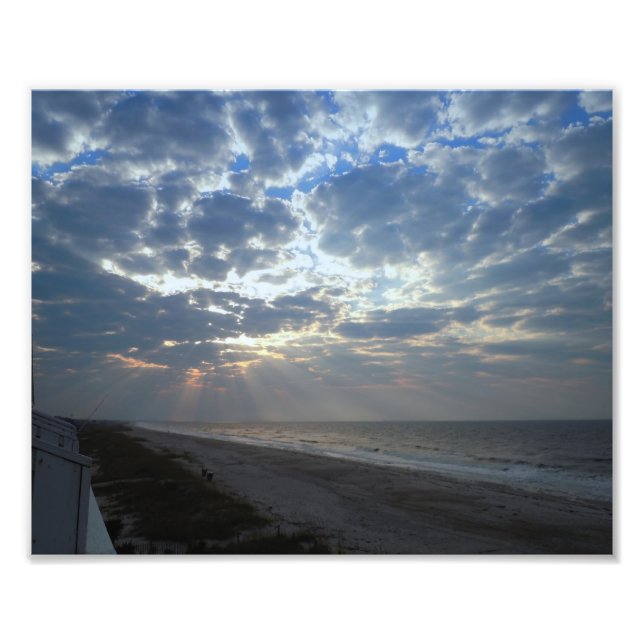 Foto Bright Beach Morning - Oak Island, NC (Frente)