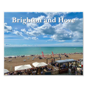 Foto Brighton e Hove Beach no verão