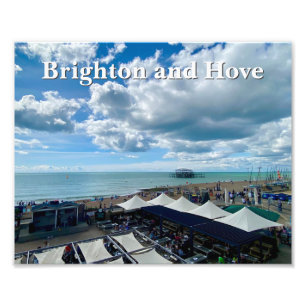 Foto Brighton e Hove Beach no verão