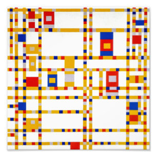Foto Broadway Boogie Woogie   Piet Mondrian  