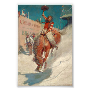 Foto Bronco Buster por Newell Convers Wyeth