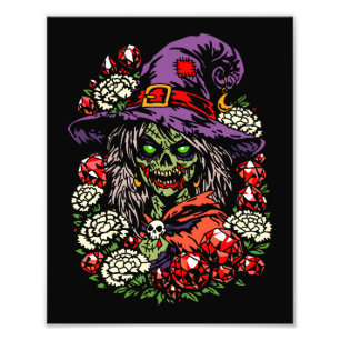 Foto Bruxa Zumbi de Janeiro com Gemas e Flores