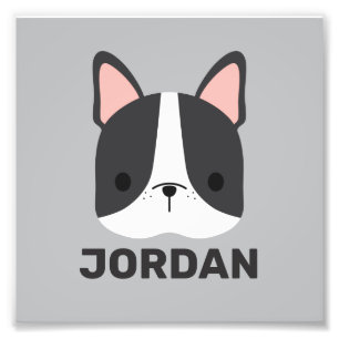 Foto Bulldog Francês Bonito com Nome Personalizado