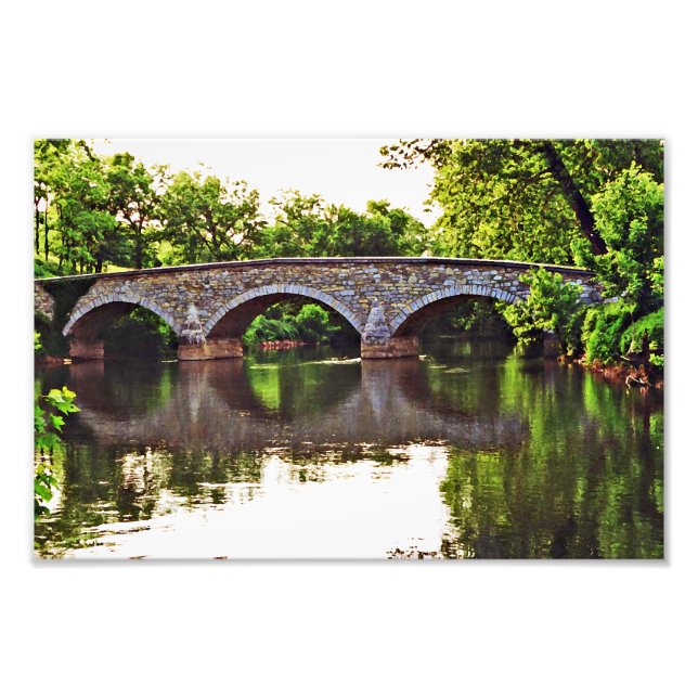 Foto Burnside Bridge Antietam (Frente)