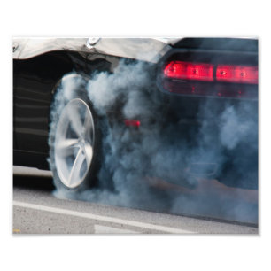 Foto Burout de carro preto