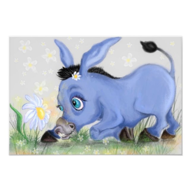 Foto Burro Pequeno e Margarida (Frente)