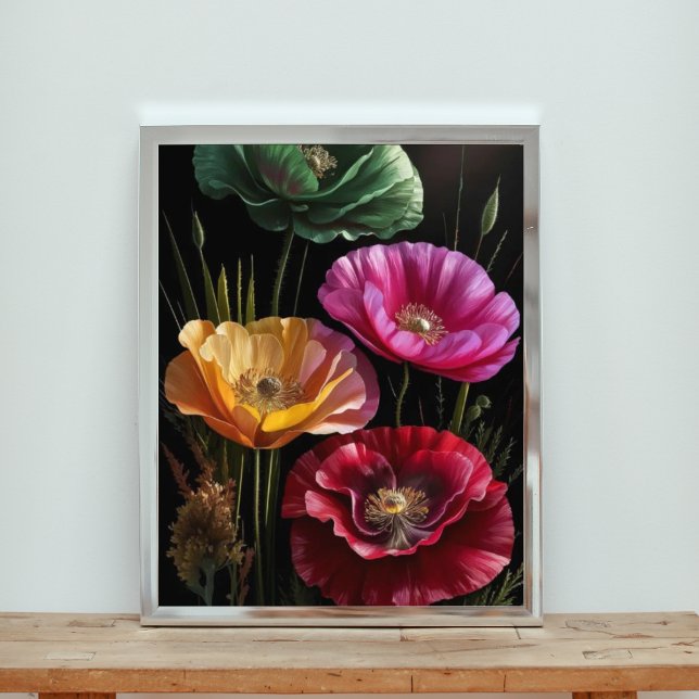 Foto Burst of Color: Celebração de Poppies (Criador carregado)