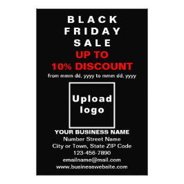 Foto Business Black Friday Sale sobre papel fotográfico