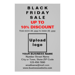 Foto Business Black Friday Venda em papel fotográfico p
